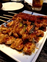 博多一番どり八代くたみや たれ焼鳥盛合せ