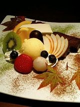 神戸イベリコ屋 デザート盛合せ(980円)