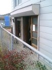 塩見お好み焼店 裏口