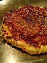 お好焼島木譲二 お好み焼(ねりこみ)(850円)