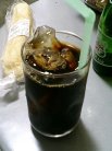 サービスのアイスコーヒー