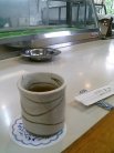 熱いお茶