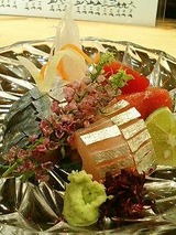 海馬 お造り三種盛り 1500円