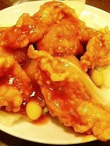 旺龍 車エビのチリソース煮(980円)