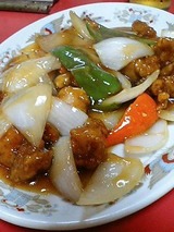 天龍 酢豚 1050円