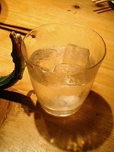 芋焼酎のロックでしょ!