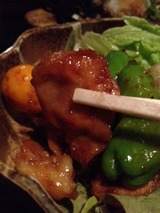 甲州居酒屋 酒蔵風 鳥のもつ煮 680円