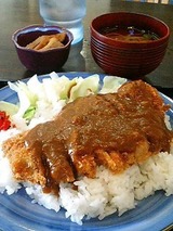 華山 ポークかつめし 900円
