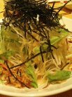 大根・水菜・牛蒡のパリパリサラダ