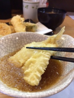 はちまき 天ぷら定食(竹)1000円 (2)