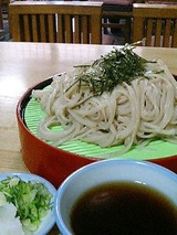 そばゆ ざるそば 570円