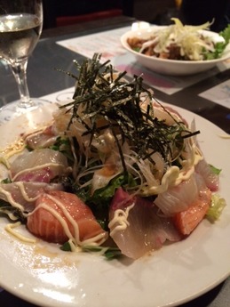 about 魚介のカルパッチョ