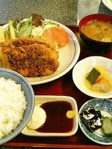 興五郎 いわしフライ定食 750円