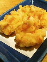 にこら かき揚げ(1050円)