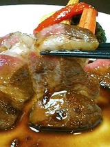 イベリコ屋姫路 イベリコ豚ロースステーキ1480円
