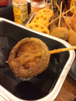 串かつ山ちゃん 串カツ盛り (1)