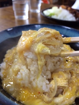 丸万本店 玉子丼 (2)
