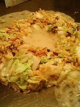 お好み焼道場 八代 ぞうすいもんじゃ味噌味(900円)