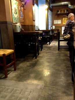 そば茶屋 店内