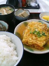 丸善食堂 蛸入り出し巻き定食(750円)