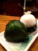 おむすび村 広島菜巻と塩さば