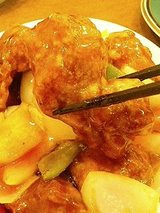 美齢 酢豚(800円)2