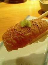 鮨 海馬 とろ炙り(600円)