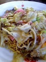 大村湾SA 皿うどん 600円