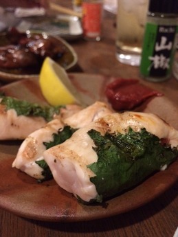 西井で焼鳥 (2)