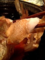 烈火 鯛あら煮 780円