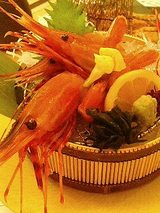 北海産 ぼたん海老造り(880円)