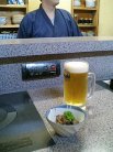 付だしと生ビール