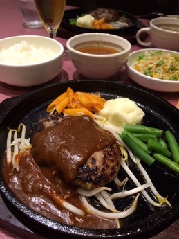 ステーキいろは ハンバーグ