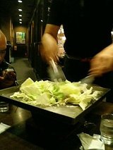ママ食堂 とんちゃん大鉄板セット(980円)