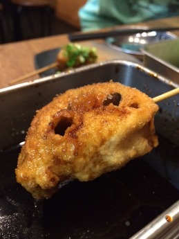 串カツでんがな 野菜盛り合せ (2)