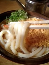 牧のうどん かきあげうどん