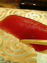 海馬 鮪づけ300円