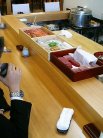食後のお茶で一服中。