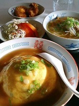 金華 天津飯セット 800円