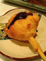 ますだ アイスクリームの串揚げ