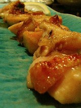 地鶏もも焼き(塩)