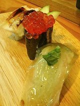 明石家鮨し 上にぎりセット(1500円)