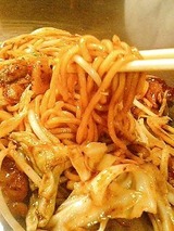 喃風上郡店 ソース豚焼そば 560円
