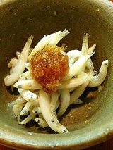 ひうお(鮎の稚魚)釜あげ
