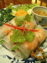 タイ風生春巻き(1050円)