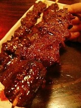 バカチカラ やみつきジャンボチカラ串 580円