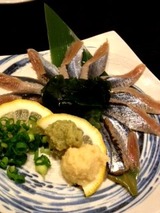 博多一番どり八代くたみや 秋刀魚刺身