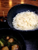 浜さき砥堀店 つけ麺うどん(鴨汁)温 800円