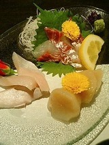 diningむぅ お造り3種盛り980円