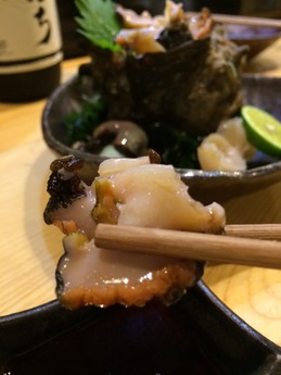 さん喜ち アワビ